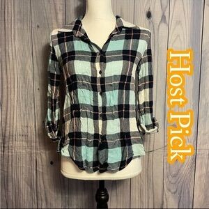 ✅HOST Pick✅ No Boundaries Flannel Shirt, Small (3-5)